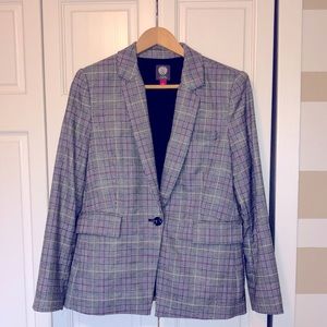 Vince Camino houndstooth retro blazer size 12